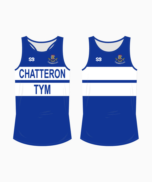 TYM - Training Vest Blue (recycled)